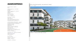 Desktop Screenshot of 22architekci.pl